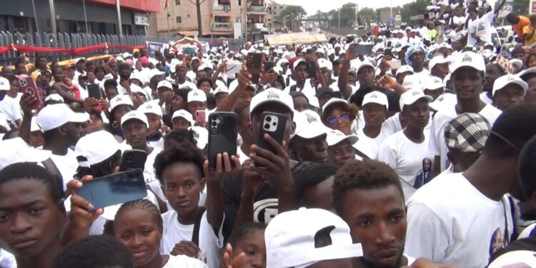 Mobilisation historique pour Mamadou Saliou Fofana à Gbessia