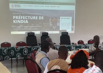 Kindia: La Préfecture a désormais son site internet.