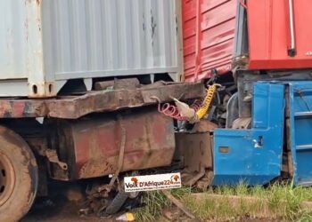 Tragédie au kilomètre 36 (Sanoyah) : un accident de circulation fait deux morts sur place