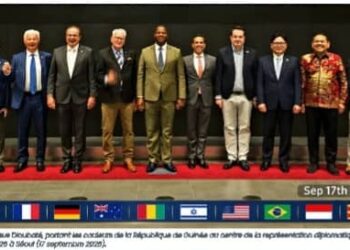 Communiqué de presse : Diplomatie économique-énergie-infrastructures-eau potable 