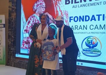 Humanitaire : La Fondation Saran Camara pour l’Education et la protection des enfants lance ses activités.
